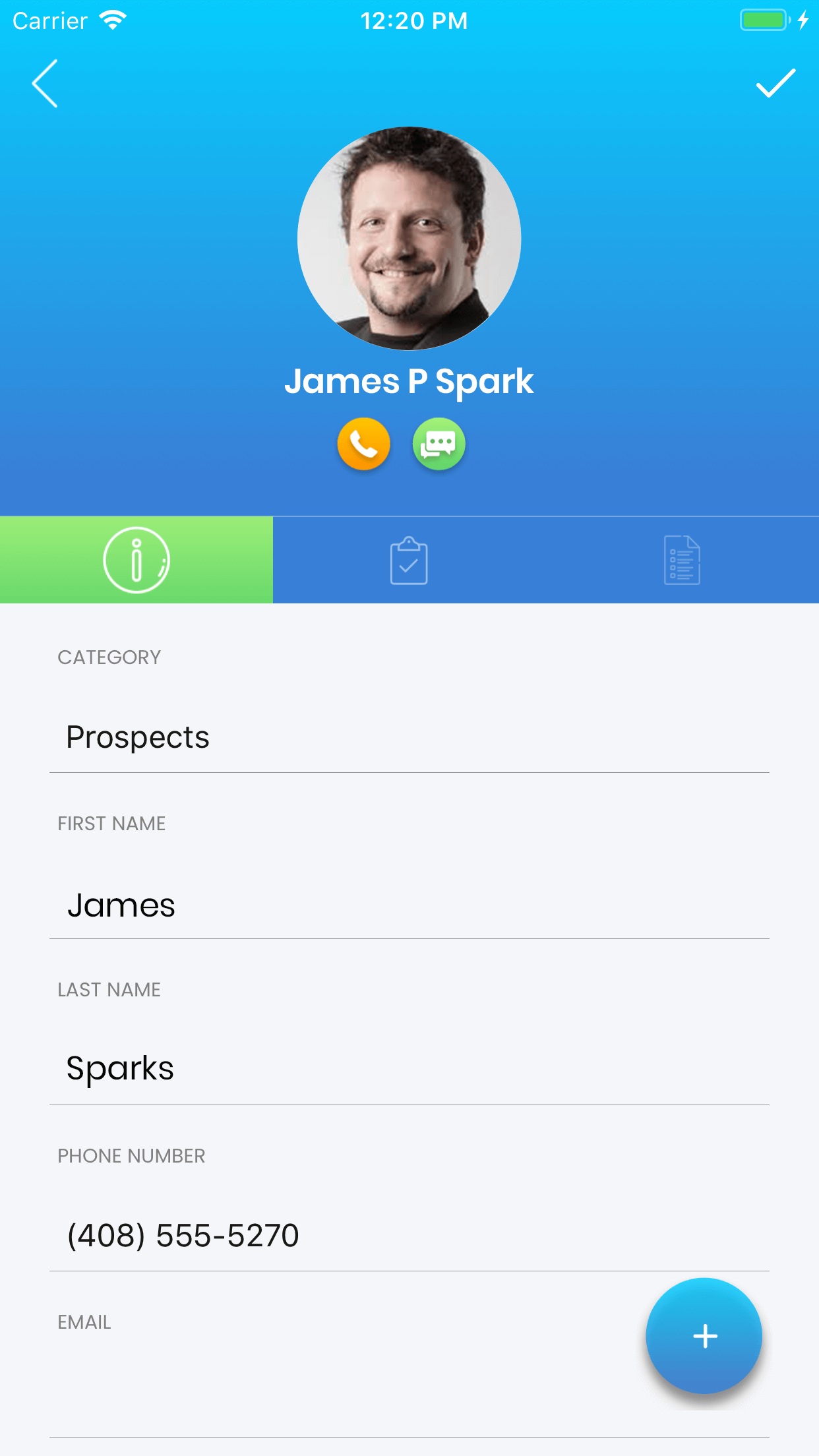 Simple Prospect App